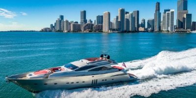 Yacht 90 for corporate events